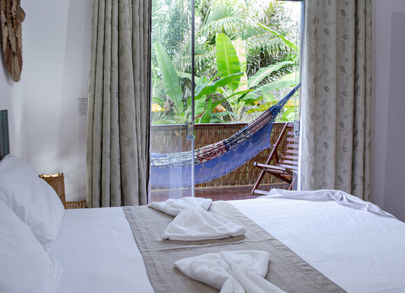 Quarto Duplo com Cama Extra